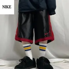 90s NIKE バスパン バギーショーツ ハーフパンツ 極太 ジャージ