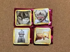 【鬼滅の刃】隊士百景 我妻善逸 マニアック缶バッジ 4個セット