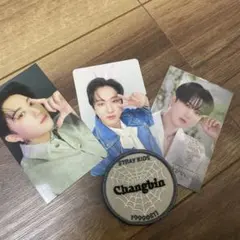 straykids スキズ チャンビン トレカ ステッカー バッチ