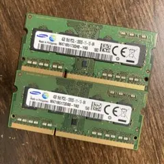 Samsung ノートPC用メモリ 4GB 2枚セット 計8GBのサムネイル