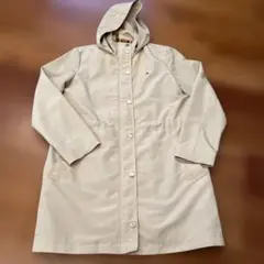 トミーヒルフィガー　フード付きトレンチコート