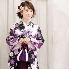 卒業式 袴4点セット 袴セット 大学生 150 160 ll sサイズあり71