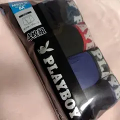 ボクサーブリーフ４枚組　PLAYBOY
