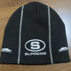 Supreme Racing Panel Beanie Black