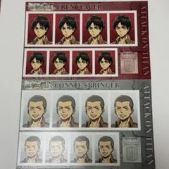 進撃の巨人 エレン コニー 証明写真