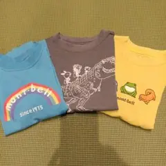 mont-bell Tシャツ 110 3枚セット