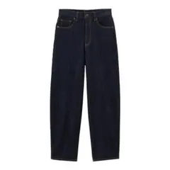 新品　GU　ジーユー　大きいサイズ　体型カバー　コクーンシルエットジーンズ　XL