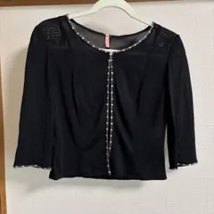 結婚式　七分丈　ボレロ　カーディガン