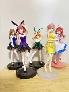 5等分の花嫁 フィギュア 5体セット 一花 二乃 三玖 四葉 五月