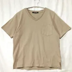 【SPRAY PREMIUM】トップス Vネック ポケットTシャツ ベージュのサムネイル