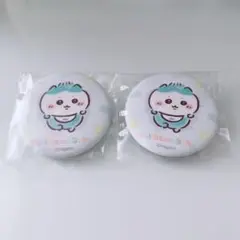 ちいかわベビー ガチャ 缶バッジ ハチワレ 2個セット