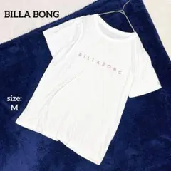 ビラボン 半袖 Tシャツ カットソー ロゴプリント 薄手 シンプル 透け感 春夏のサムネイル