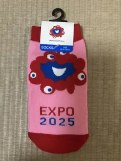 【送料無料】新品未使用　ミャクミャク　靴下　13㎝〜18㎝ EXPO2025
