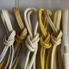 ゆ1890⭐️帯締め❤️まとめ売り❤️6点セット❤️新品あり❤️着物❤️和装小物⭐️練習用にも