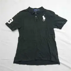 Ralph Lauren ブラックポロシャツswag archive短丈ukus Ralph Lauren swag archive uk us drip - メルカリ