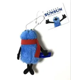 パペットスンスン【ぬいぐるみマスコット スンスンwinter ver】マフラー赤