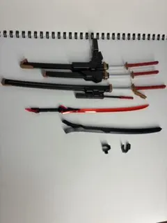 メガロマリア 篝火 真里亞 重兵装型女子　刀　鞘　マウント用パーツセットのサムネイル