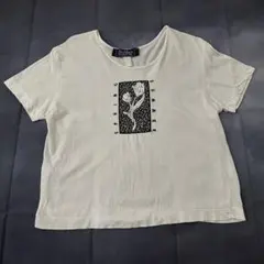 マックスマーラ Max Mara 花柄プリントTシャツ M相当 ホワイトのサムネイル