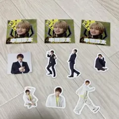 WEST. 中間淳太 ステッカー フレークシール セット