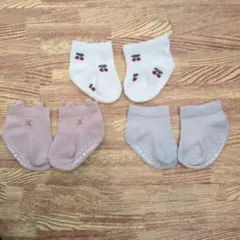 petit main プティマイン ベビー靴下 3足セット