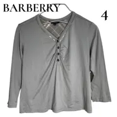 BURBERRY LONDON 長袖 カットソー グレー 4のサムネイル