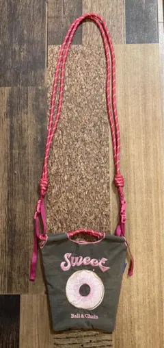 新品　Ball＆Chainボールアンドチェーン SWEETドーナツ　ショルダー付