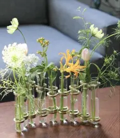 DULTON リンクチューブベース ゴールド　花瓶