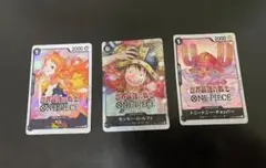 ワンピース 世界最強の戦士 プロモシール 2枚セット ナミ チョッパー