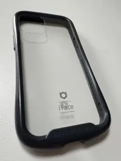 【iPhone12 mini】iFace クリアケース ネイビー 正規品