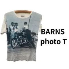 BARNS ヴィンテージ風 フォトTシャツ 襟汚れありのサムネイル