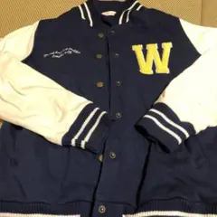 刺繍入りネイビージャケット Lサイズ