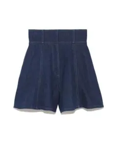 SNIDEL デニムフレアショートパンツのサムネイル