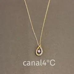 canal4℃ ネックレス ダイヤモンドヨンドシー　雫　ドロップのサムネイル