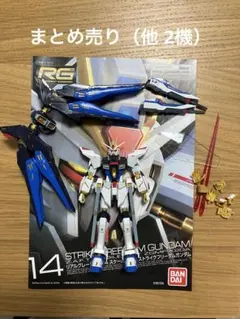 ガンプラ RG ストライクフリーダム ダブルオーライザー MG リックドムのサムネイル