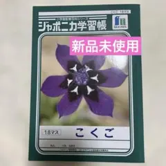 昭和ノート ジャポニカ学習帳 こくご 18マス レトロ 未使用 日本製のサムネイル