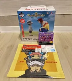 ワンピース一番くじラストワン賞 ロー＆コラソン【おまけ付き】