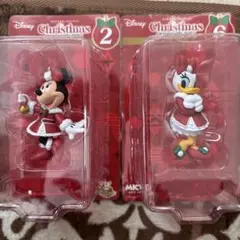 Disney クリスマスオーナメント　ハッピーくじ2025ミニー&デイジー