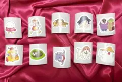 ジブリ美術館限定　シール　ステッカー　全種10枚セット　トトロ　こねこバス