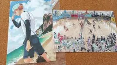 ハイキュー!!コミック特典 43巻45巻 特典ポストカード2枚セット