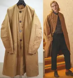 2026年最新】STUDIO NICHOLSON メンズ ステンカラーコートの人気