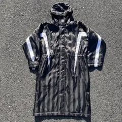 NIKE ベンチコート ロング ボア フード付き