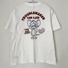 トムとジェリー　TOM and JERRY トップス Tシャツ バックプリントのサムネイル