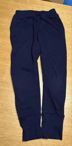 無印良品MUJI紺ネイビー ロングパンツ