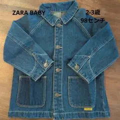 ZARABABY/デニムジャケット/98cmザラベイビーキッズ