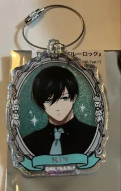 ブルーロック ばろばろカフェ ののしりver. 糸師 凛 アクリルキーホルダー