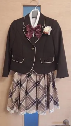 Cutie Ribbon 入学式　フォーマル　スーツ　120セット