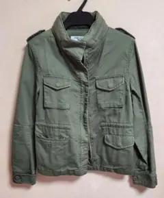 NATURAL BEAUTY BASIC ミリタリージャケット Sサイズ