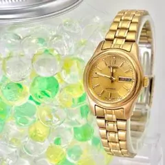 SEIKO 5 自動巻き腕時計 4206-0690 ゴールド×シルバー／稼働品 SEIKO 5 自動巻き腕時計 4206-0690 ゴールド×シルバー／稼働品