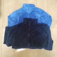 UNIQLO フリースジャケット 150cm160cm 2色セット