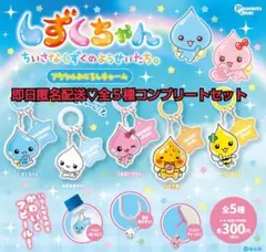 しずくちゃん♡めじるしアクセサリー 全５種コンプリートセット